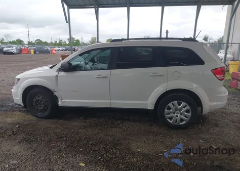 2017 Dodge Journey Se z USA, uszkodzony, nr VIN 3C4PDCAB8HT608108